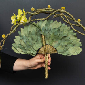 Ventaglio con Orchidea
