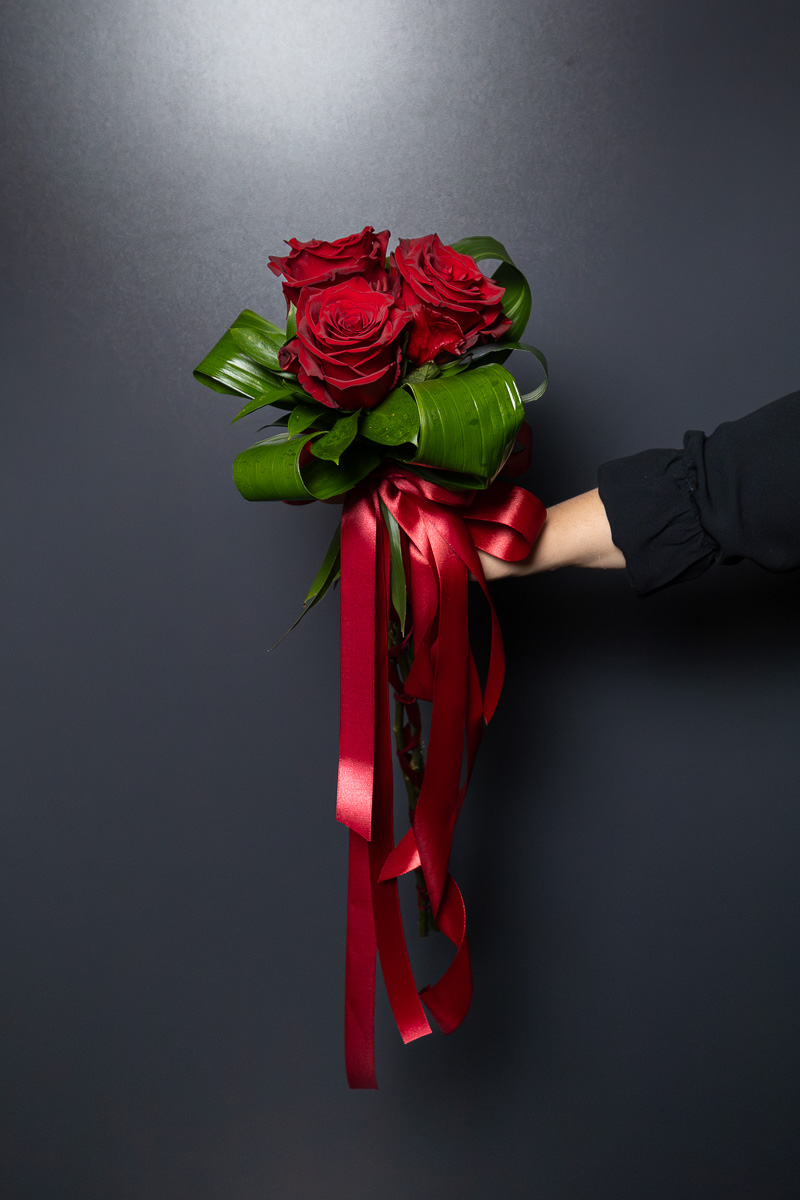Scettro di 3 Rose Rosse